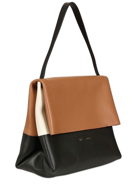 celine all soft mellow leather shoulder bag|Celine mini belt bag.